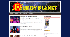 Desktop Screenshot of fanboyplanet.com