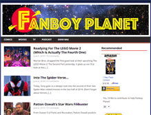 Tablet Screenshot of fanboyplanet.com
